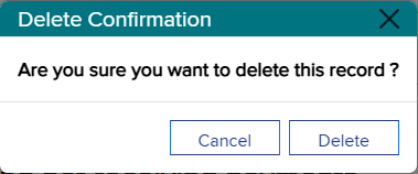 delete confirmation