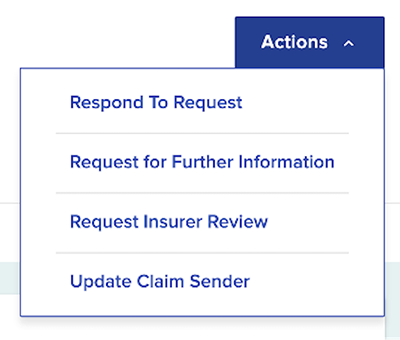 Update Claim Sender Option