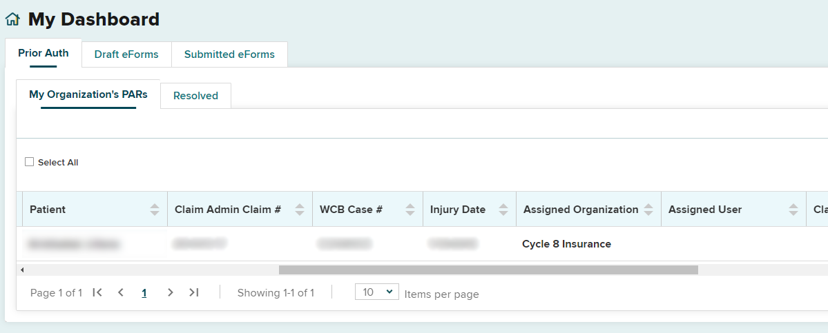 Assigned User Column Blank