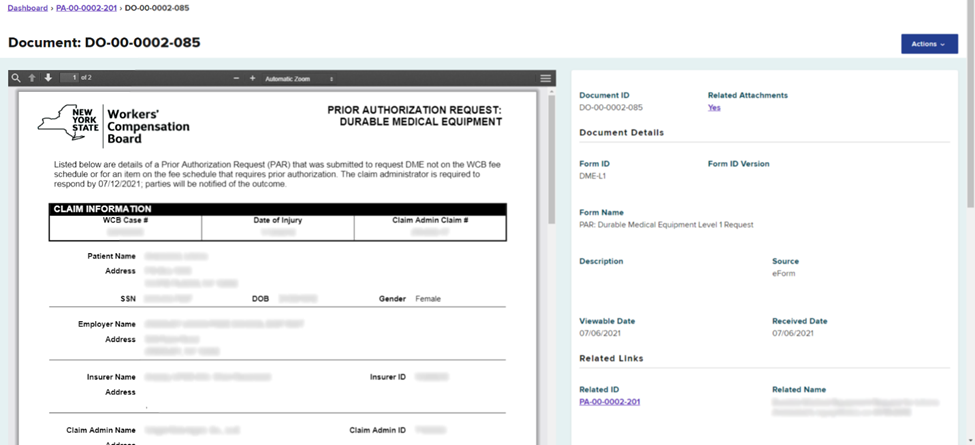 eform document